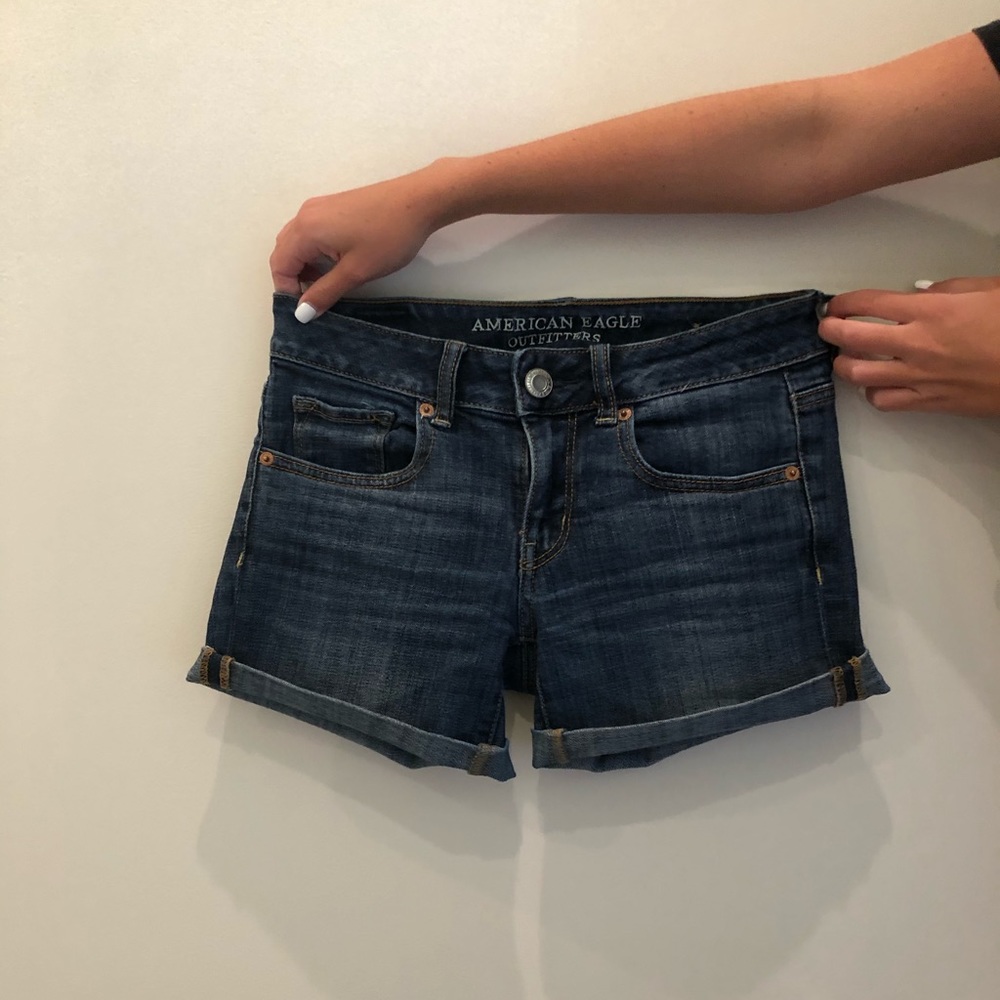 american eagle jean shorts
